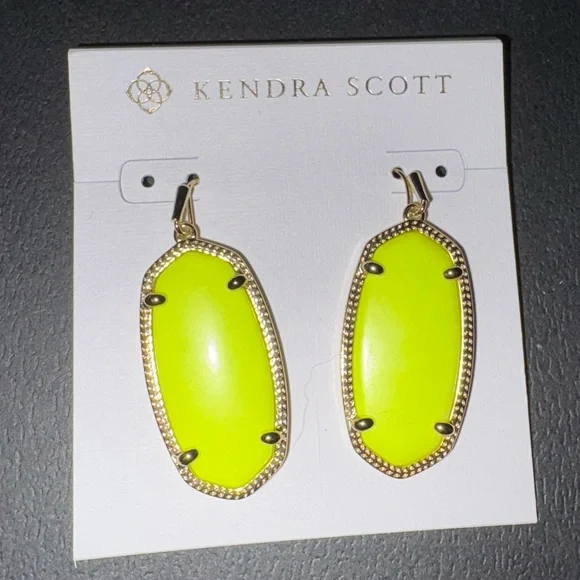 Kendra Scott Yellow Gold Earrings - Picture 2 of 5